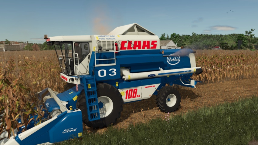 FS25 - CLAAS Ford Dominator 108 - modu