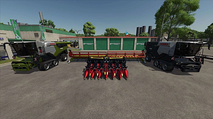FS25 - Claas Lexion Paketi - modu