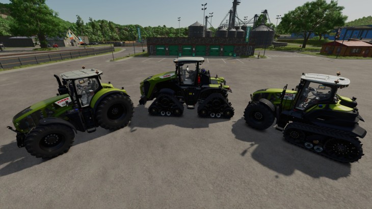 FS25 - Claas Traktör Paketi - modu