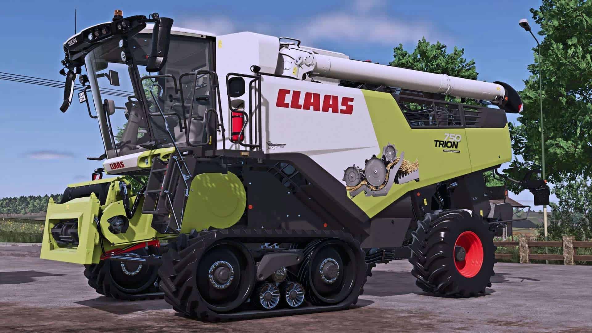 FS25 - Claas Trion Paketi - modu