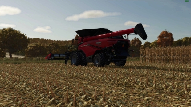 FS25 - Mısır Sapı Dokuları - modu