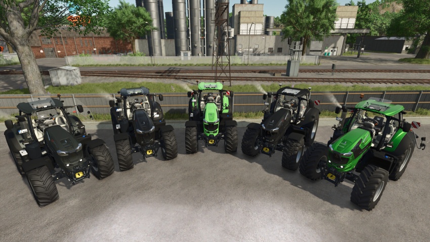 FS25 - Deutz Fahr 8 Serisi TTV - modu