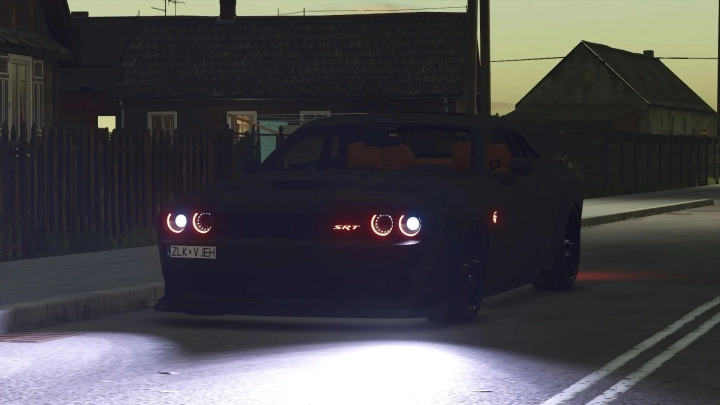 FS25 - Dodge Challenger Hellcat - modu