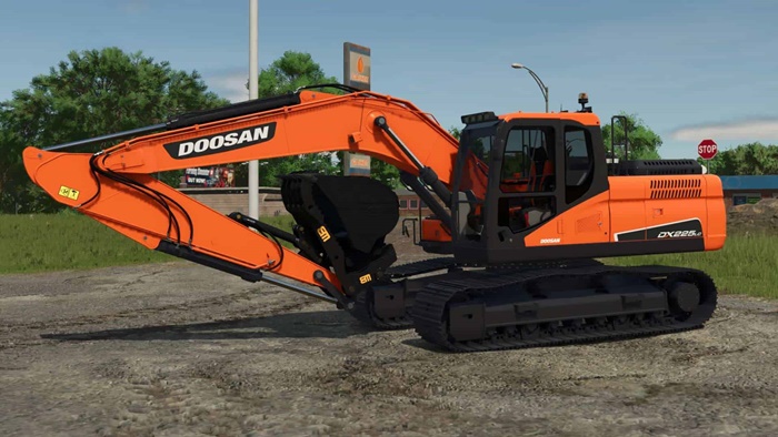FS25 - Doosan DX225 LC-5 - modu