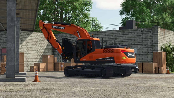FS25 - Doosan DX225 LC-5 - modu