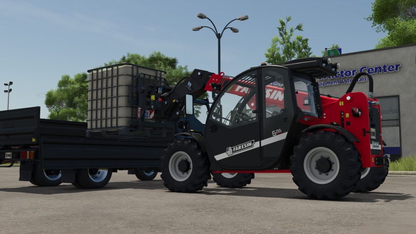 FS25 - Faresin 626 Model Teleskopik Yükleyici Paketi - modu