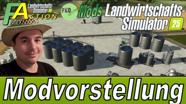 FS25 - Fed Mods Paketi Multisilos BGA - modu