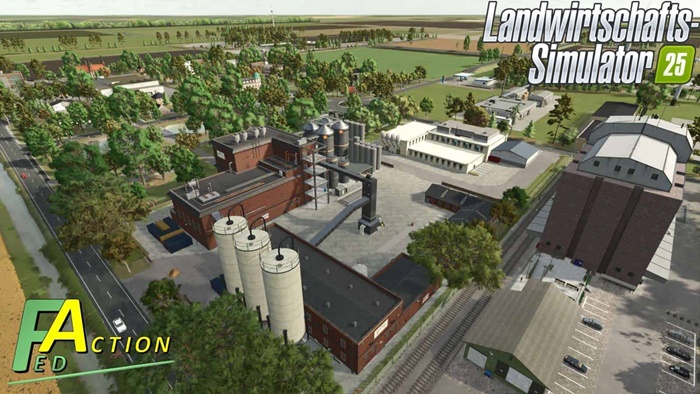 FS25 - Fed Üretim Paketi - modu