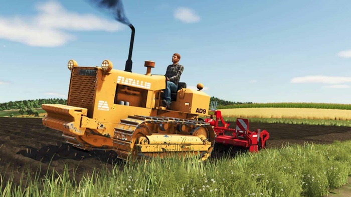 FS25 - Fiat-Allis Ad9 - modu