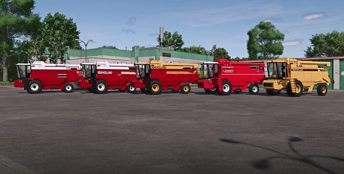 FS25 - Fiat / New Holland / Laverda Paketi - modu