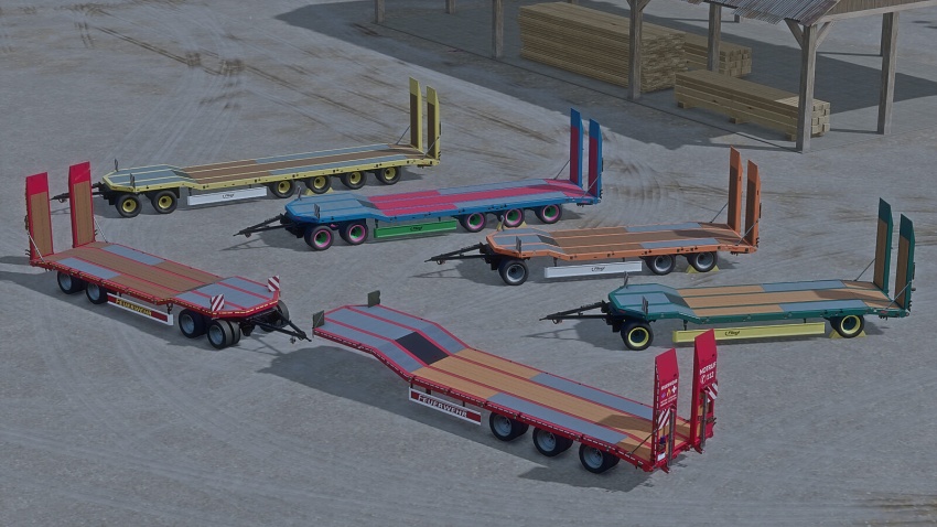 FS25 - Fliegl Alçak Yükleyici Paketi kapak gorseli