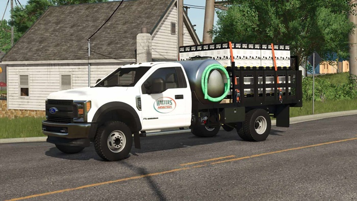 FS25 - Ford F550 Septik Tank Servisi - modu