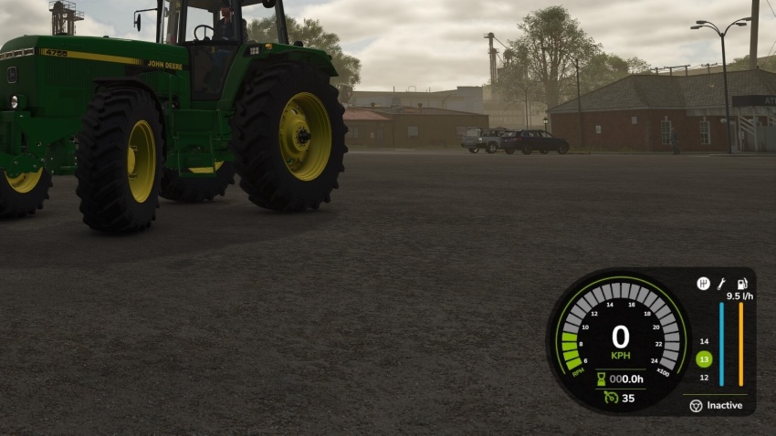 FS25 - Yakıt Tüketimi HUD - modu