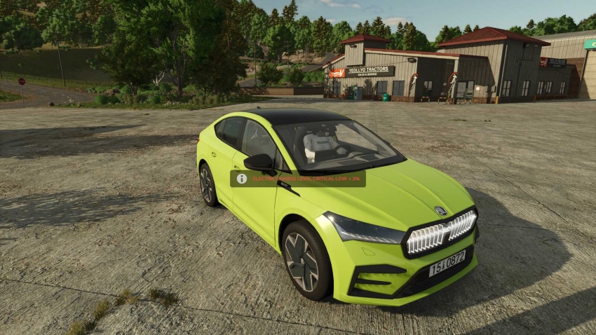 FS25 - Yakıt Seviyeleri - modu