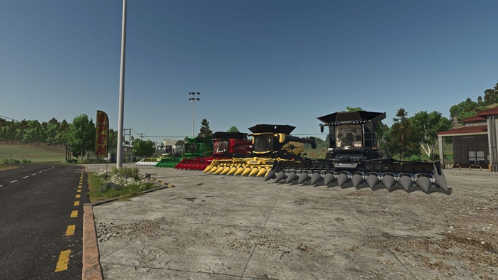 FS25 - Geringhoff North Star 1230FB - modu
