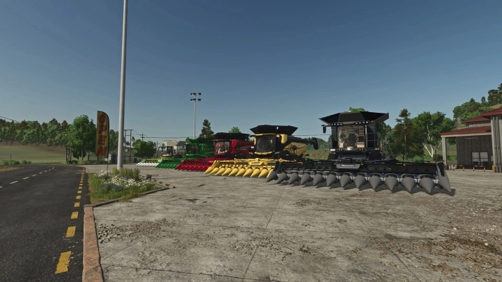 FS25 - Geringhoff North Star 1230FB - modu