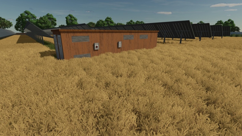 FS25 - GLHD Güneş Paneli Uzatma Parçası - modu
