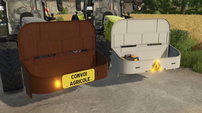 FS25 - El Yapımı Ağırlık Kutusu - modu