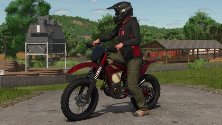 FS25 - Husqvarna FE 501 - modu