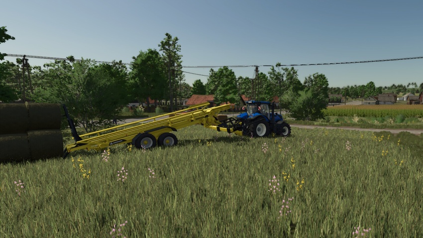 FS25 - Geliştirilmiş Balyalı Yığınlayıcılar - modu