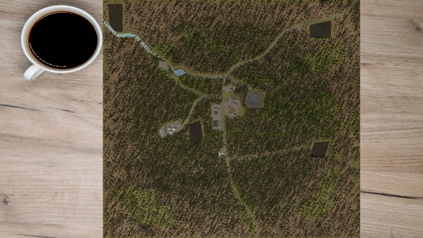 FS25 - InTo The Woods Haritası - modu