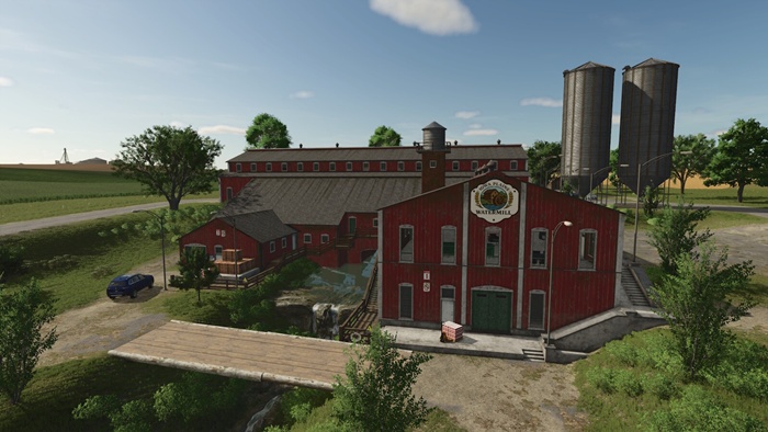 FS25 - Iowa Ovaları Haritasını Görüntüle - modu