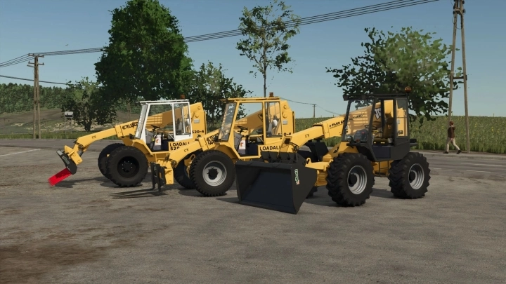 FS25 - JCB 520-4 Teleskopik Yükleyici - modu