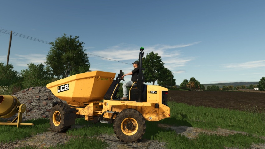 FS25 - JCB 6T Damperli Kamyon - modu