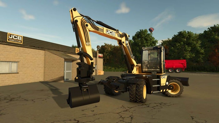 FS25 - JCB Hydradig 110W - modu