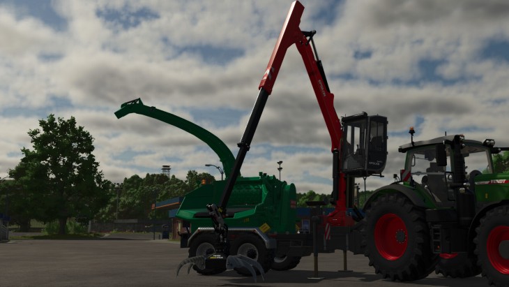 FS25 - JENZ HEM 583 Ağaç Öğütücü - modu