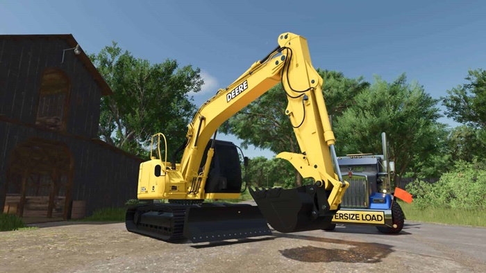 FS25 - John Deere 135C - modu