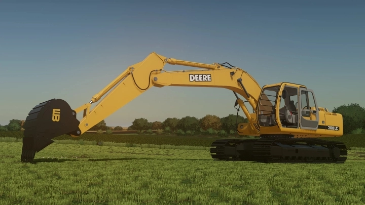 FS25 - John Deere 200LC/Hitachi EX200LC-5 - modu