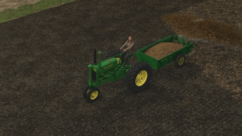 FS25 - John Deere 34 - modu