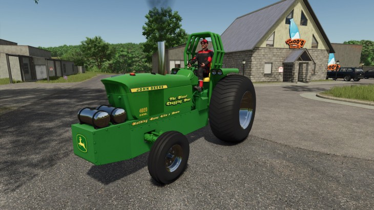 FS25 - John Deere 4020 Çekici Traktör - modu