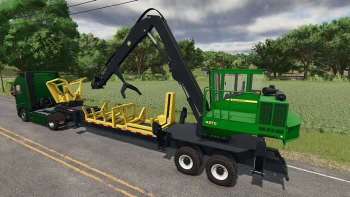 FS25 - John Deere 437D - modu