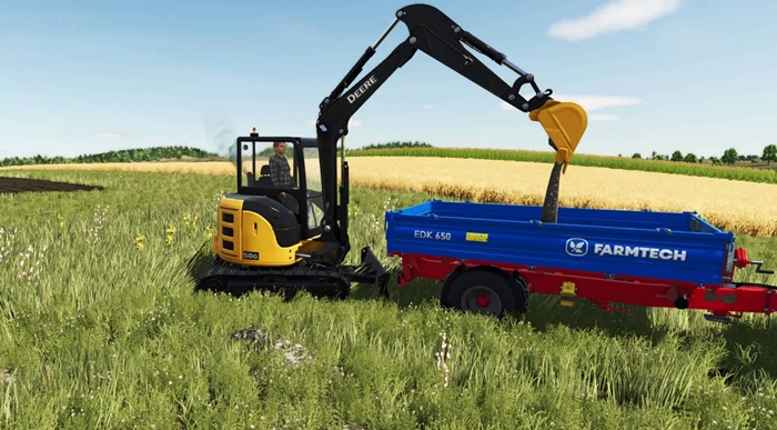 FS25 - John Deere 50G (1.50) - modu