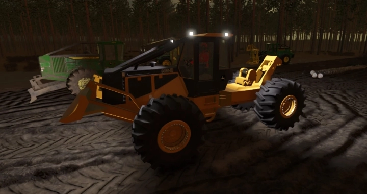 FS25 - John Deere 648Glll Kablo Skidder - modu