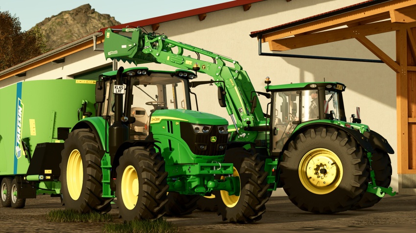 FS25 - John Deere 6M Orta Çerçeve Serisi 2024 - modu