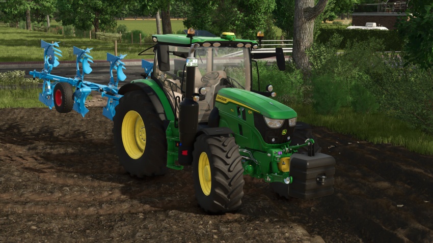 FS25 - John Deere 6R 110-150 - modu