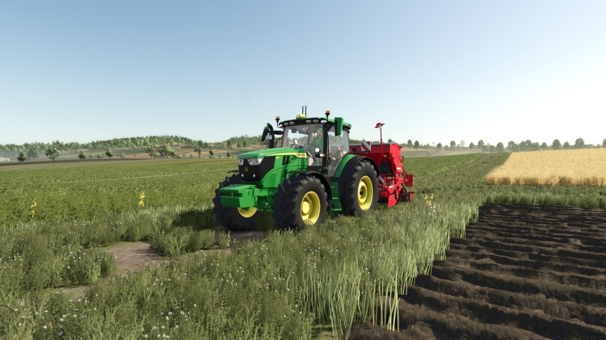 FS25 - John Deere 6R Orta Çerçeve - modu