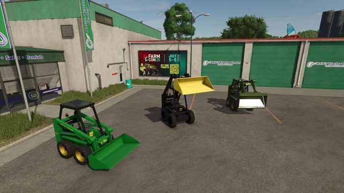 FS25 - John Deere 90 Mini Yükleyici - modu
