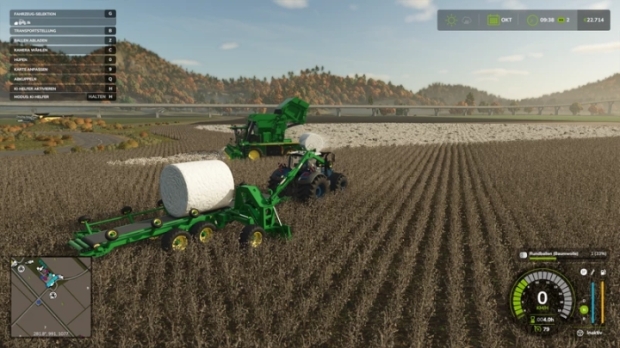 FS25 - John Deere Pamuk Paketi - modu