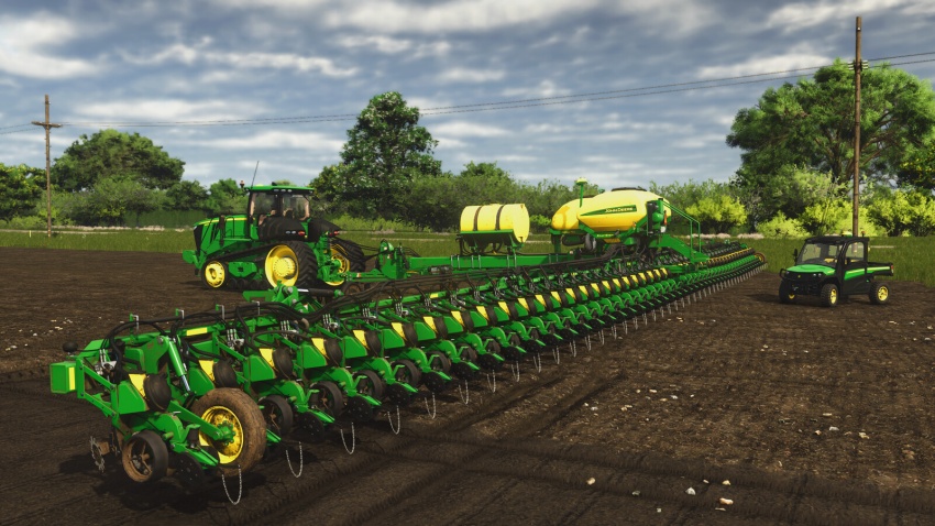 FS25 - John Deere DB120 - modu