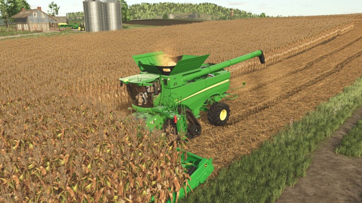 FS25 - John Deere S700 Serisi Biçerdöverler (1.56) - modu