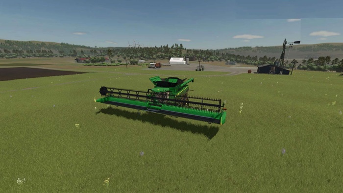 FS25 - John Deere X9 HD50F - modu