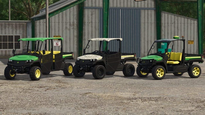 FS25 - John Deere XUV845E / XUV845E4 - modu