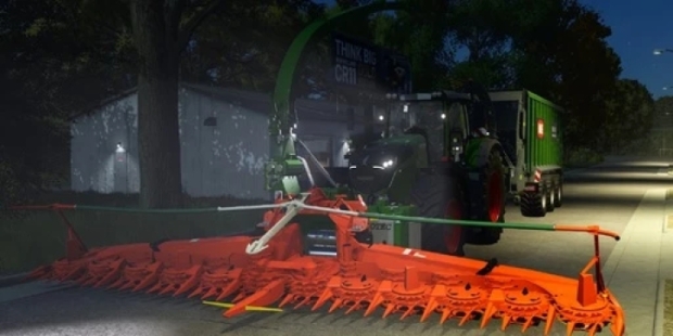FS25 - Kemper Kesme Ünitesi 6 ve 9 Metre - modu