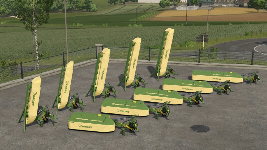 FS25 - Krone ActiveMow Paketi (1.150) - modu
