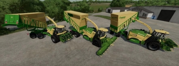 FS25 - Krone Big X1100 Cargo - modu