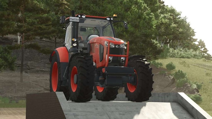 FS25 - Kubota M7 Pas Sürümü - modu